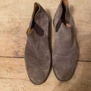 Trask Aubrey booties smoke grey